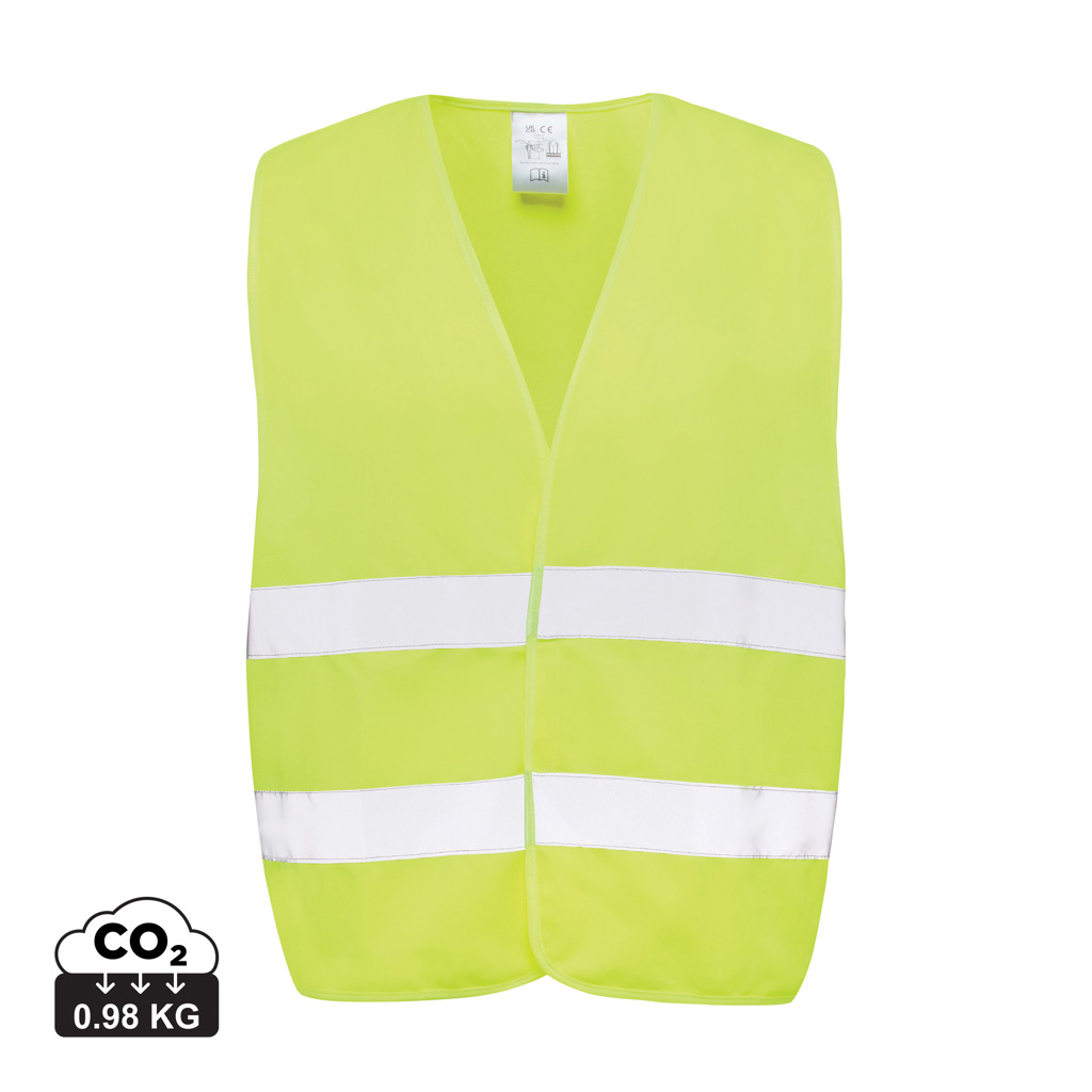 Gilet di Avvertimento ad Alta Visibilità di Classe 2 Unisex - Bisuschio