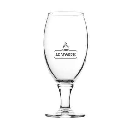 Bicchiere da birra con stelo 325 ml - Muzelle