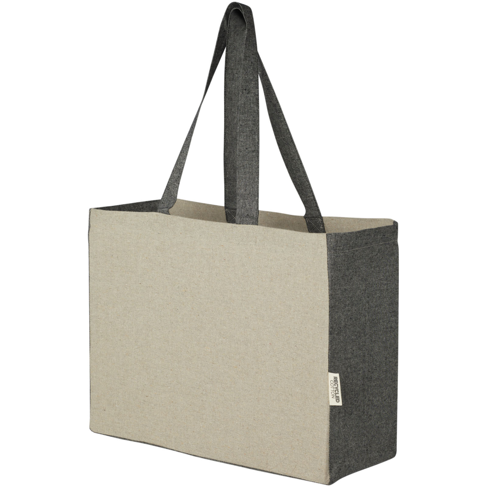 Borsa Tote con Gusset in Cotone Riciclato Pheebs - Pasturo