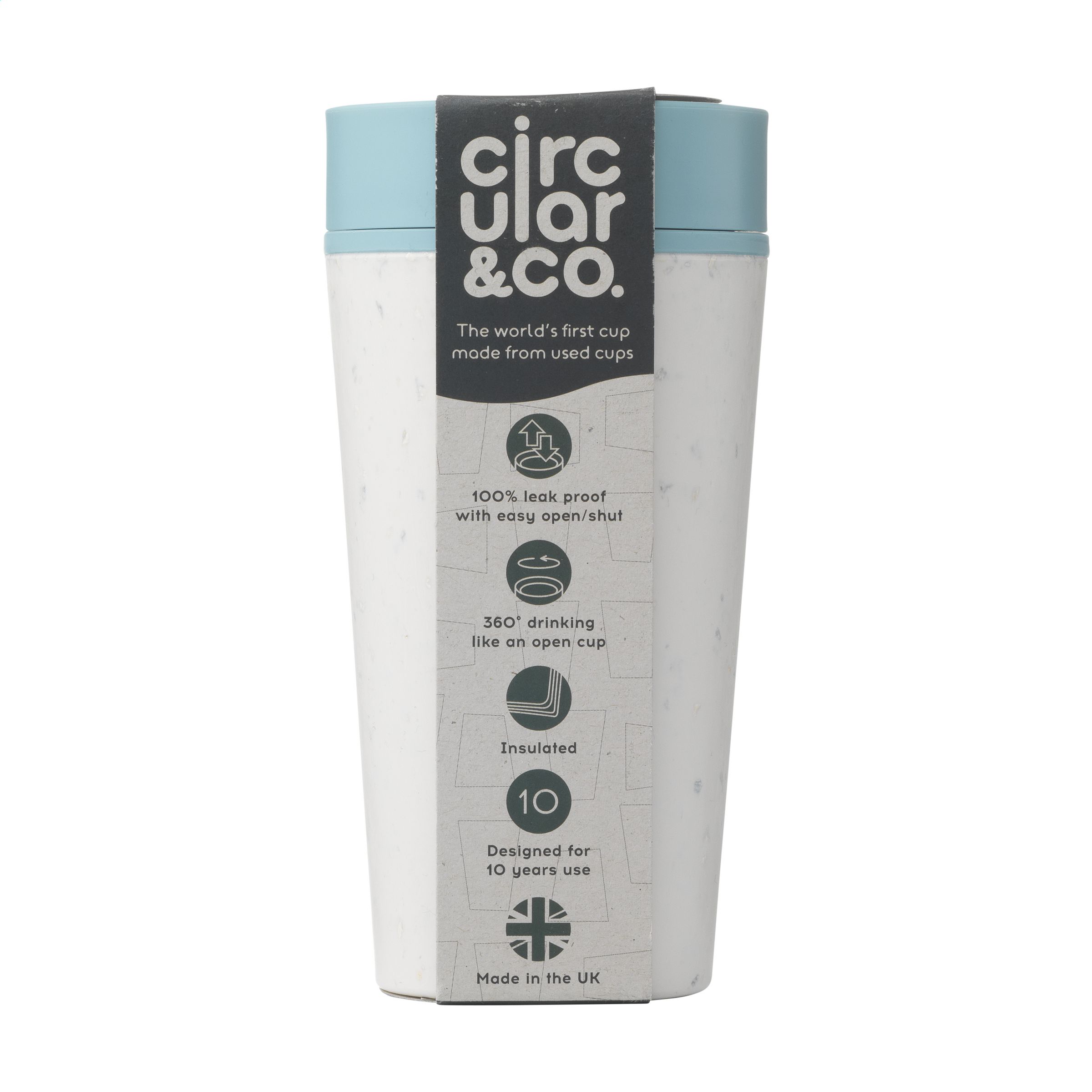 Circular&Co Tazza da caffè riciclata 340 ml