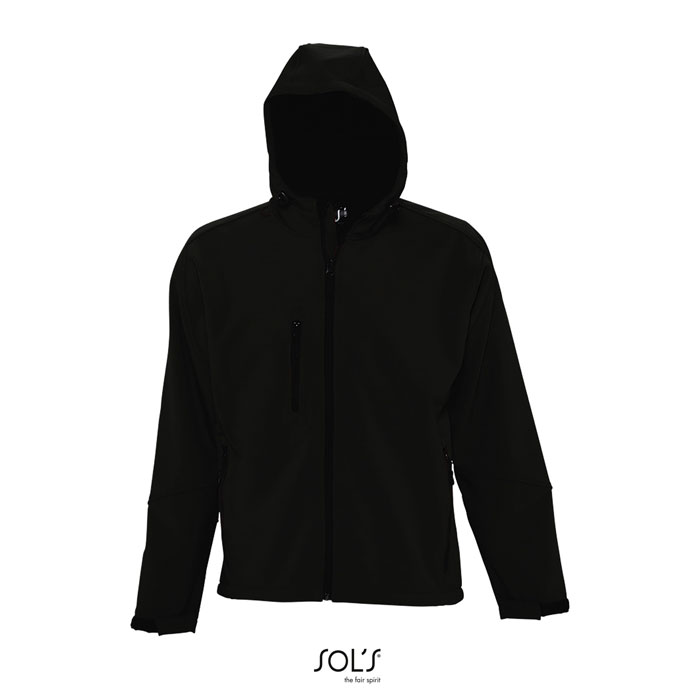 Giacca Softshell con cappuccio da uomo - Morazzone