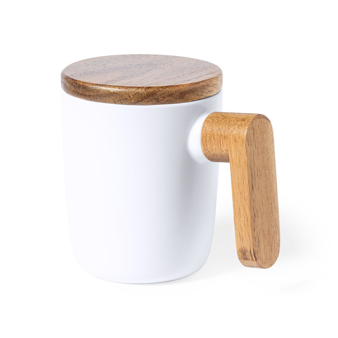 Tazza in Legno Naturale Dettagliata Edizione Limitata 350ml - Cedegolo