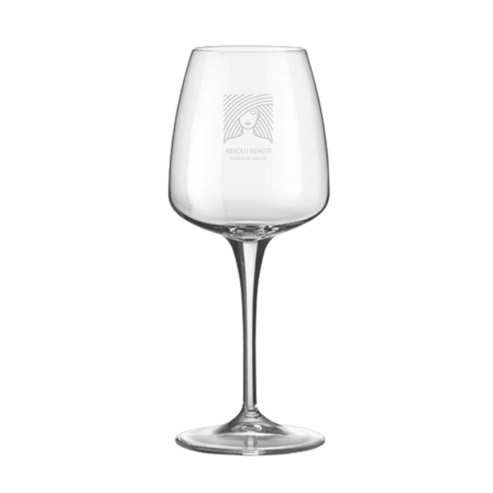 Bicchiere da vino trasparente personalizzato 430ml - Ardèche