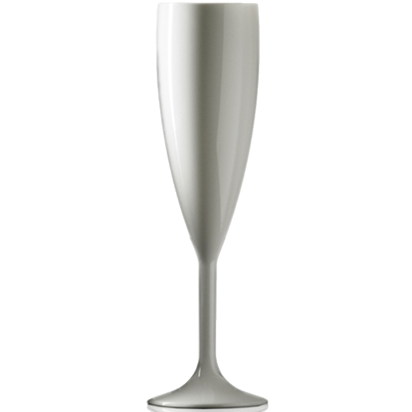 Flute da champagne bianco personalizzato 190ml - Miranda