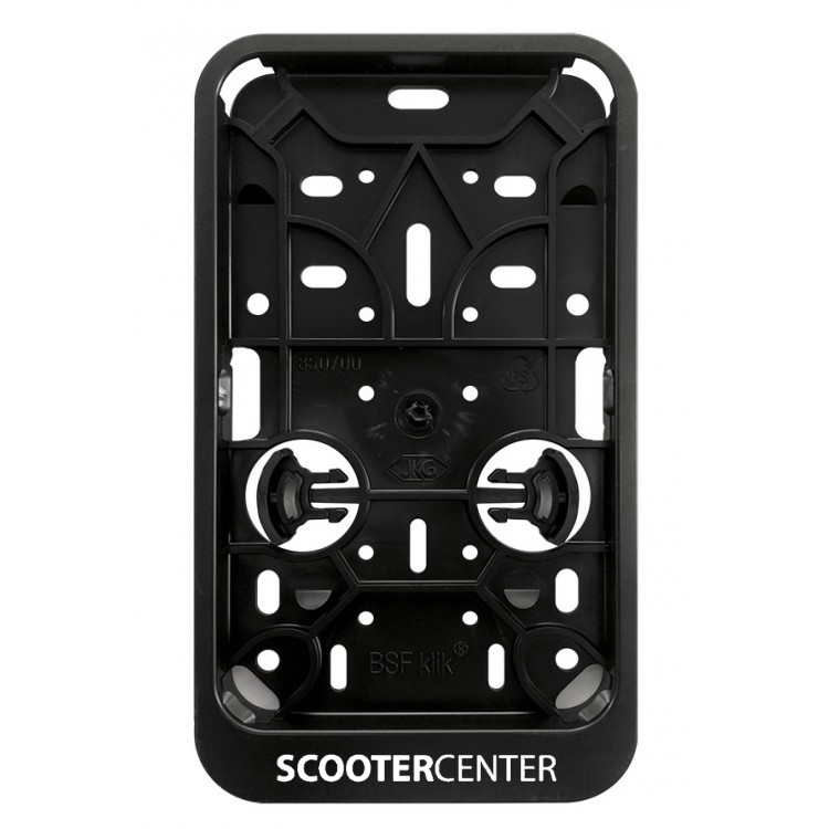 Portatarga personalizzato per ciclomotori e scooter (verticale) - CAR07