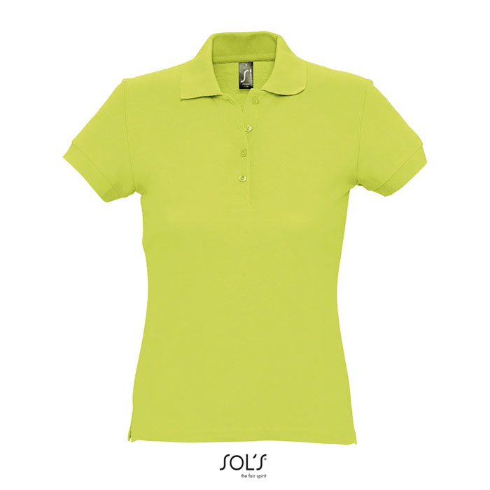 Polo da donna in cotone pettinato Ringspun - Ponna