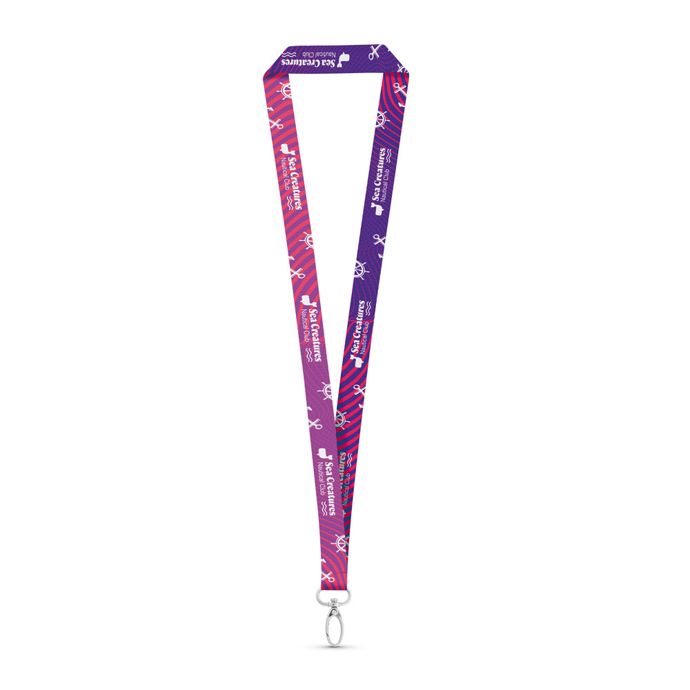 Lanyard Sublimato con Moschettone - Busto Arsizio