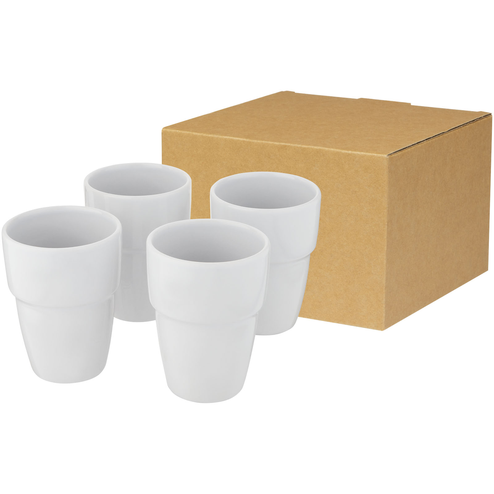 Set di tazze di ceramica impilabili 280ml - Monte Porzio Catone