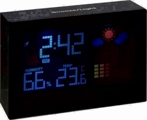 Stazione meteorologica digitale con sveglia - Schivenoglia