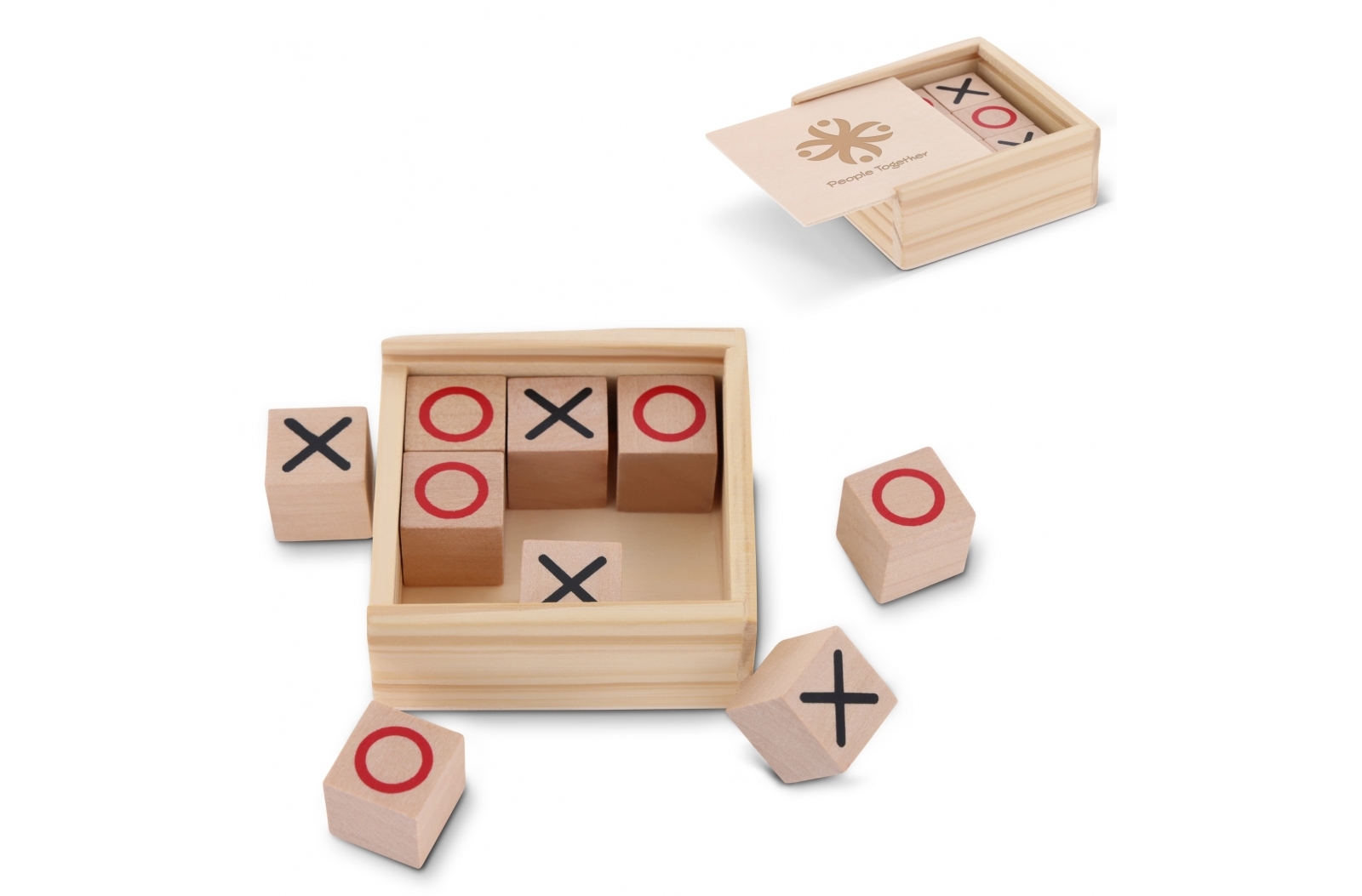 Tic Tac Toe in bambù