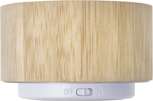 Altoparlante Wireless in Bamboo con Cambiamento di Colore ABS - San Zenone al Lambro