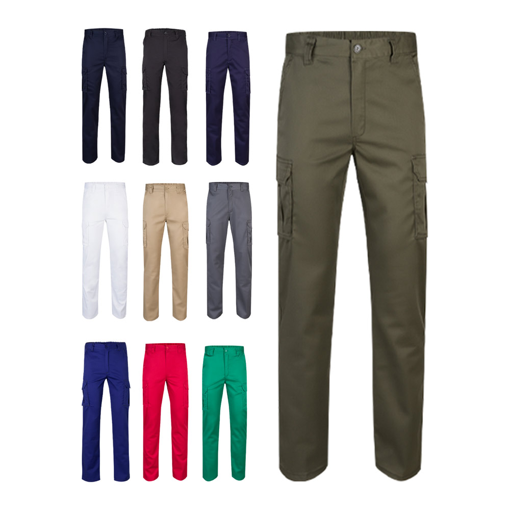 Pantaloni Elasticizzati Multi-tasca - Teglio