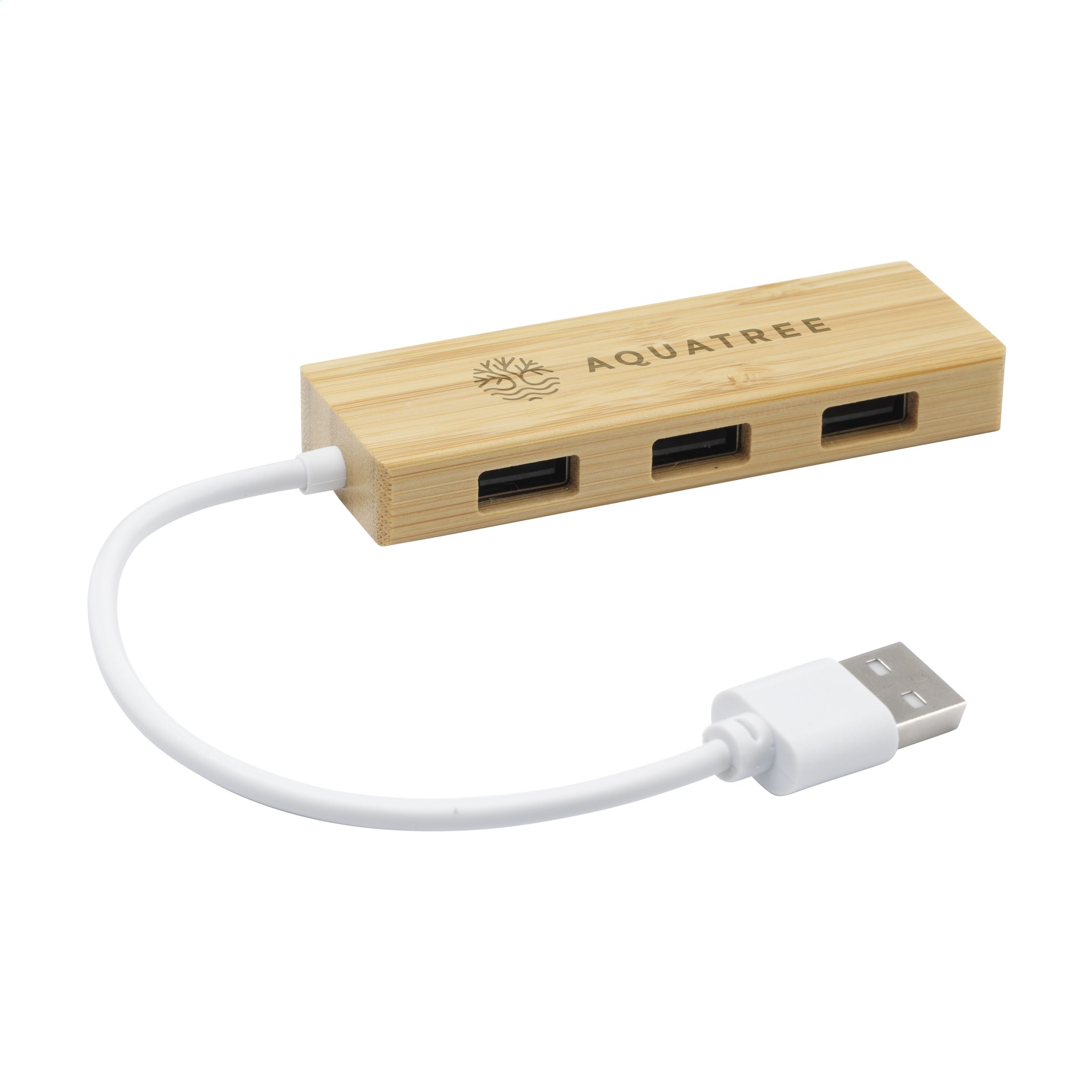 Hub USB in bambù - Montegrino Valtravaglia