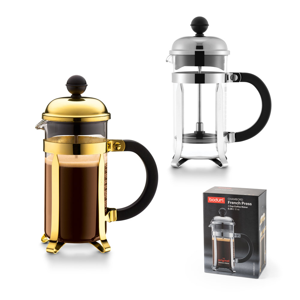 Caffettiera French Press in vetro borosilicato - Santa Margherita Ligure