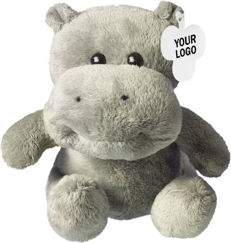 Peluche di Ippopotamo con Articolo 5013 e Tag - Caltagirone