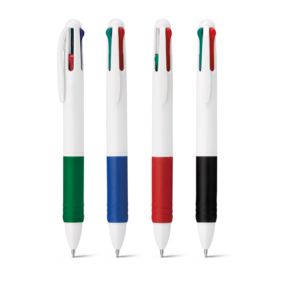 Penna a sfera multicolore 4 in 1