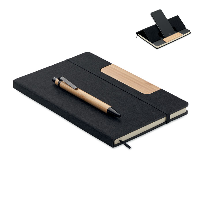 Set quaderno A5 in RPET - Santa Luce