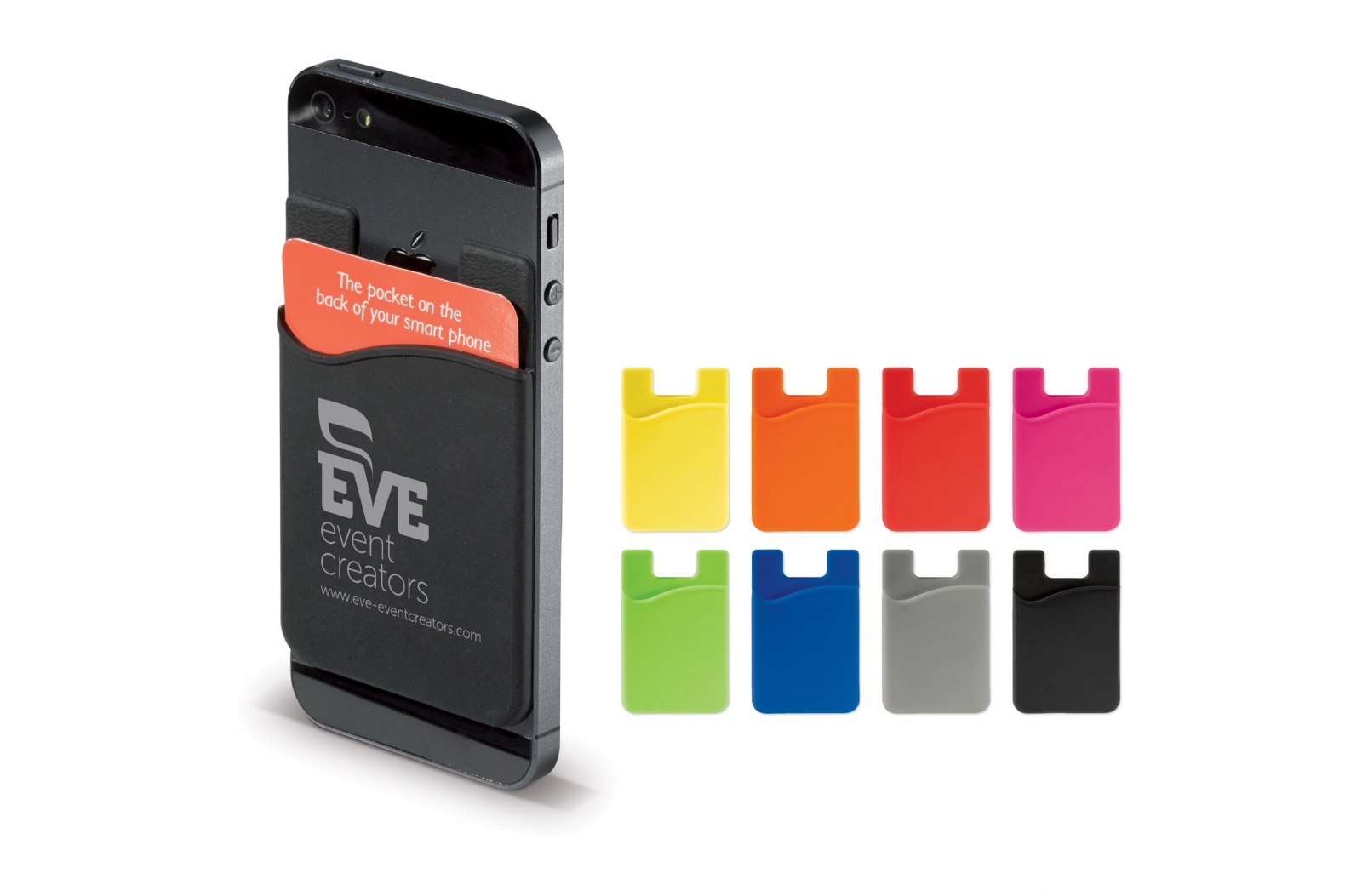 Porta carte in silicone per smartphone - Quistello