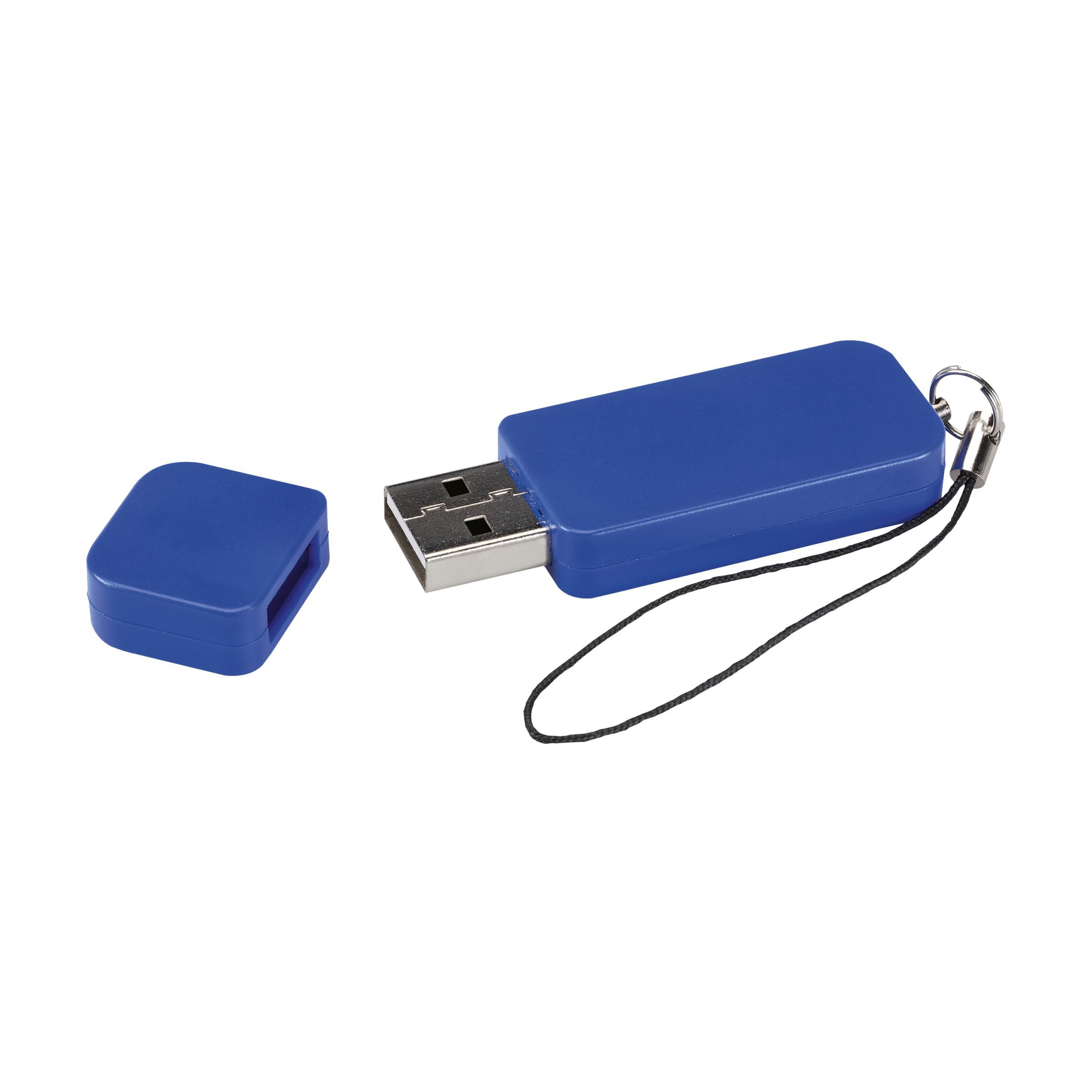 Chiavetta USB in materiale riciclato con supporto per telefono - Pescaglia