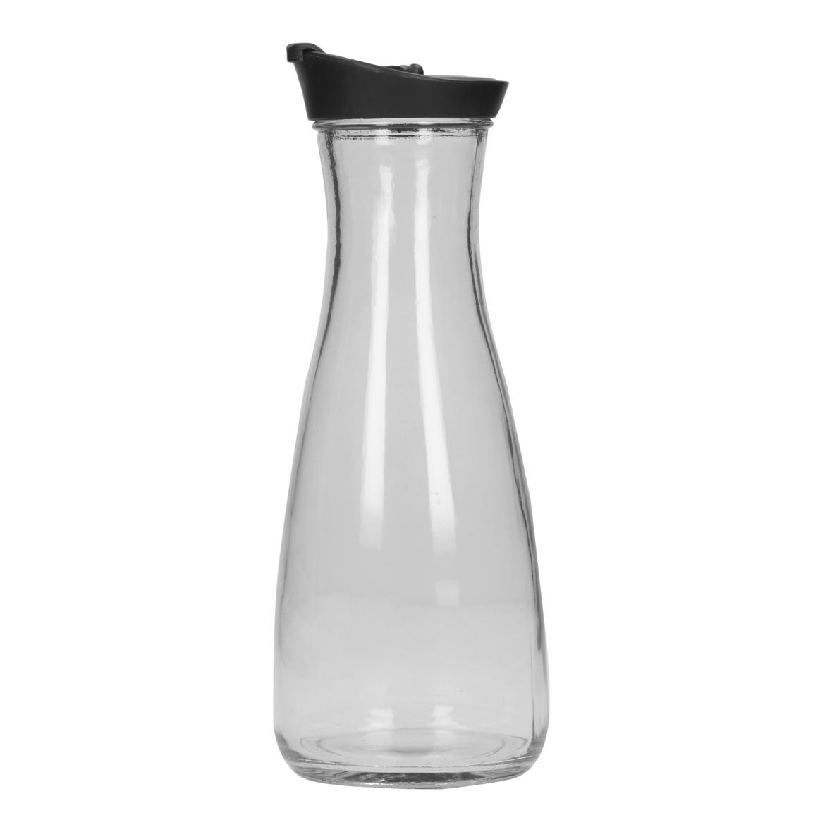 Carafe di vetro con coperchio a vite - Oliveto Lucano