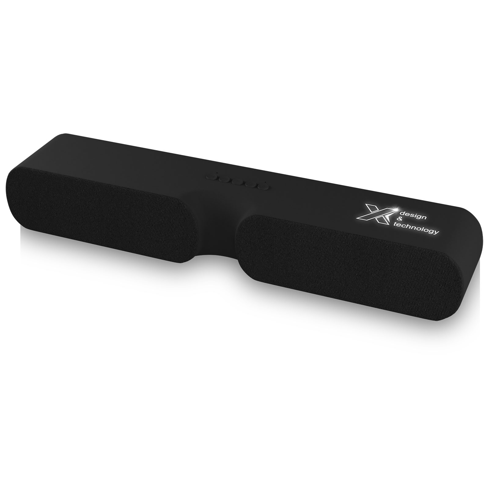 Barra audio Bluetooth con logo luminoso e microfono integrato - Santo Stefano Ticino