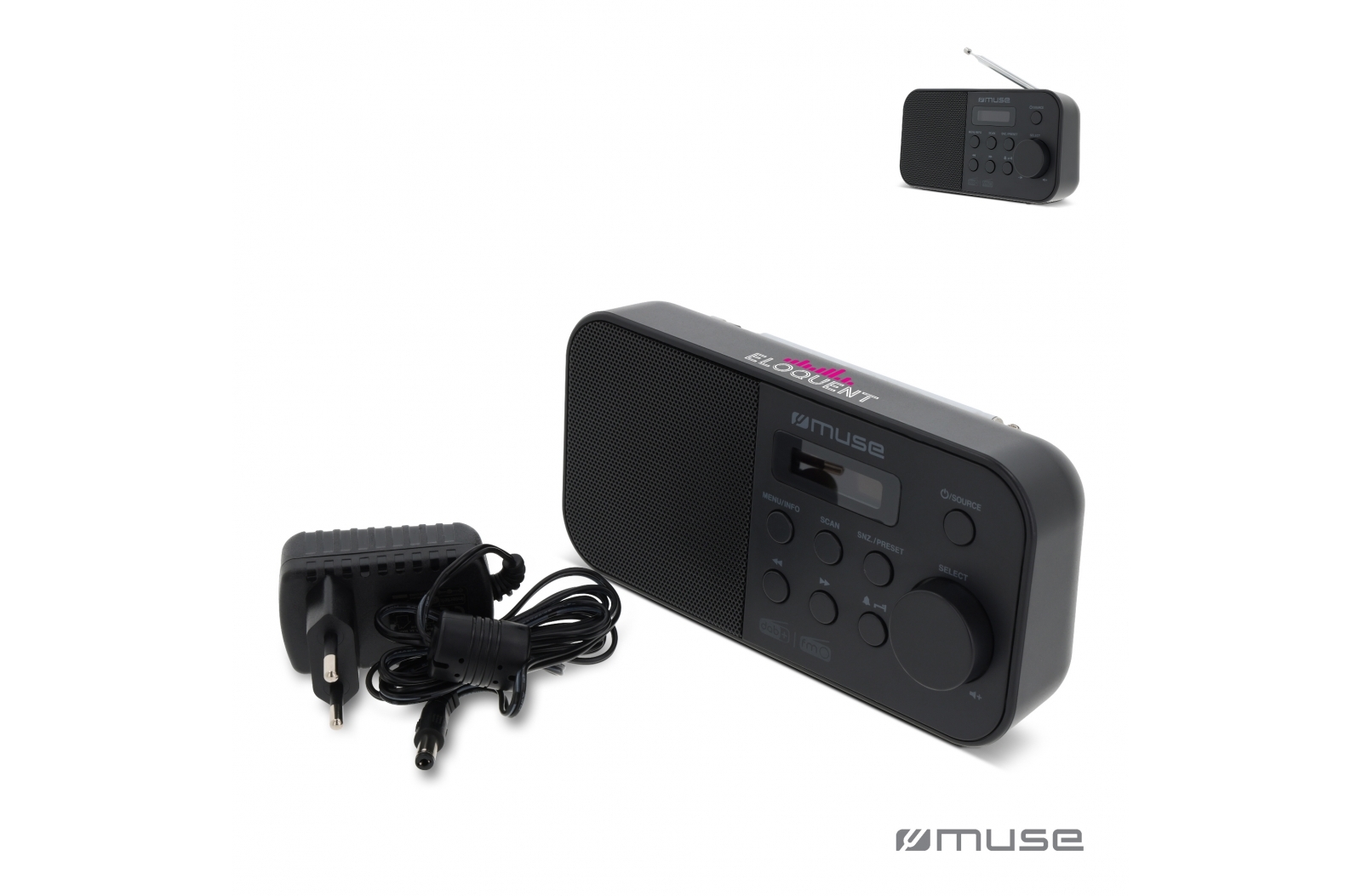 M-109 DB | Muse Radio portatile FM/DAB+