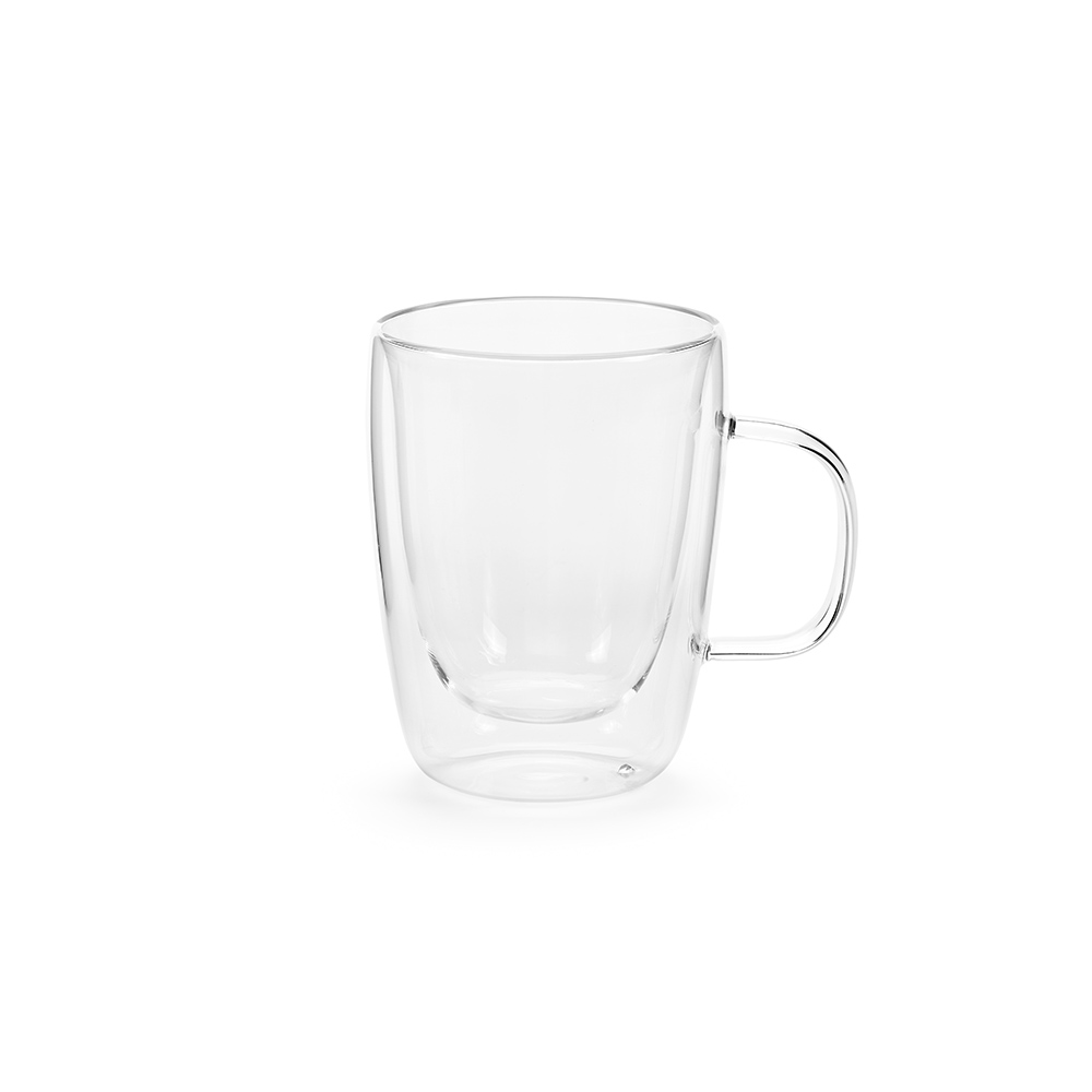 Tazza di Vetro Borosilicato Eleganza 300 ml - Fino del Monte