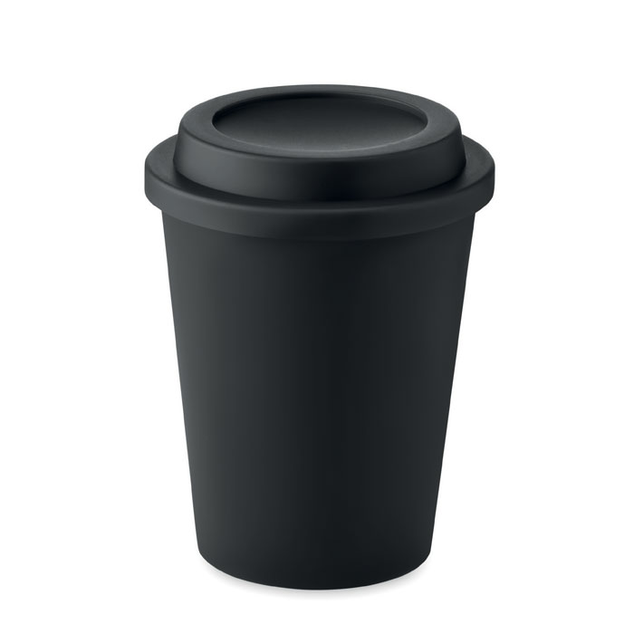 Tumbler PP a doppia parete con coperchio 300ml - Castel Focognano