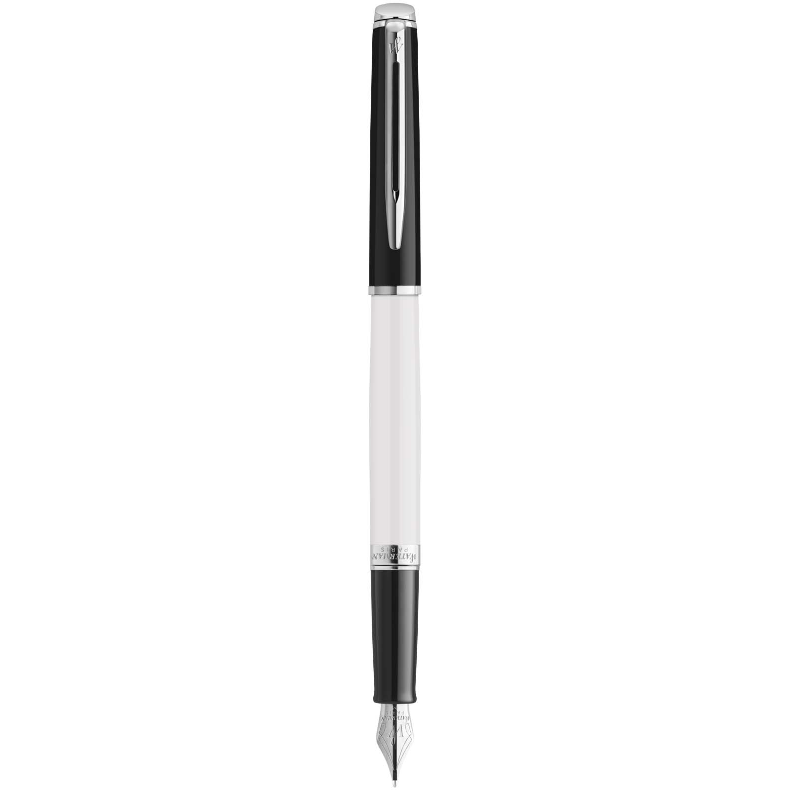 Stilografica Waterman Hemisphere con finiture in palladio - Blu/Nero