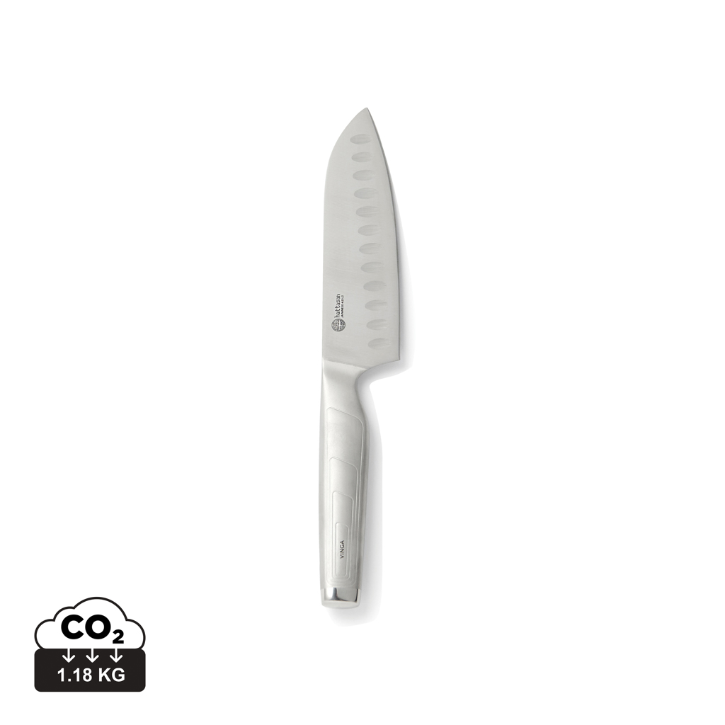 Coltello Santoku in acciaio giapponese - Rosora