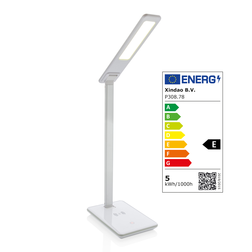 Lampada da scrivania con ricarica wireless - Maratea