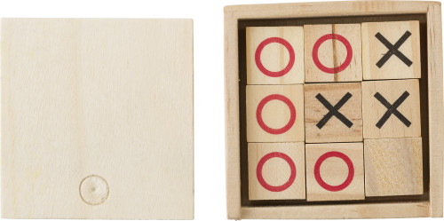 Set di Gioco Tic Tac Toe in Legno - Blevio