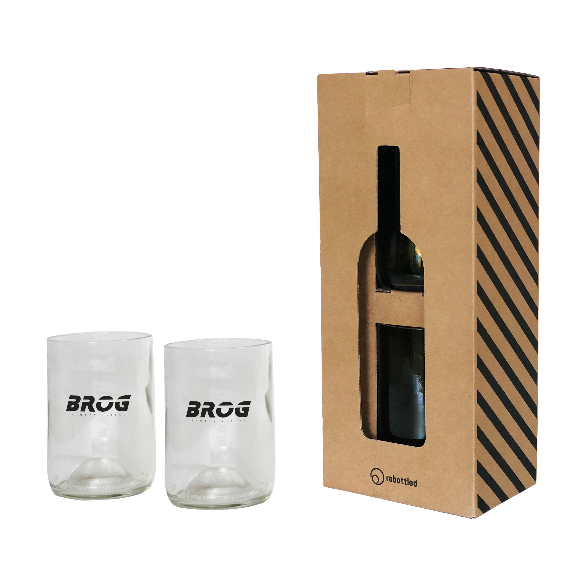 Set di Bicchieri Rebottigliati 330ml - Cerveteri