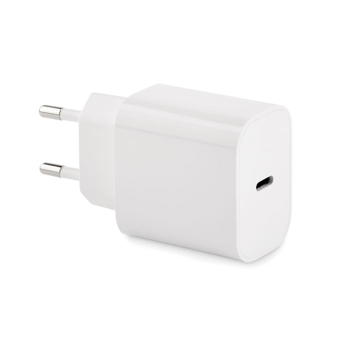 Caricabatterie USB a 2 porte 20W con presa EU - Torre d’Isola