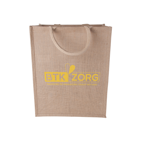 Borsa in juta verticale 240 gr/m2, 340 x 430 x 200 mm - Calolziocorte