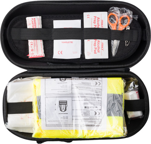 Kit di pronto soccorso da auto extra grande da 40 pezzi in custodia EVA - Gorla Minore