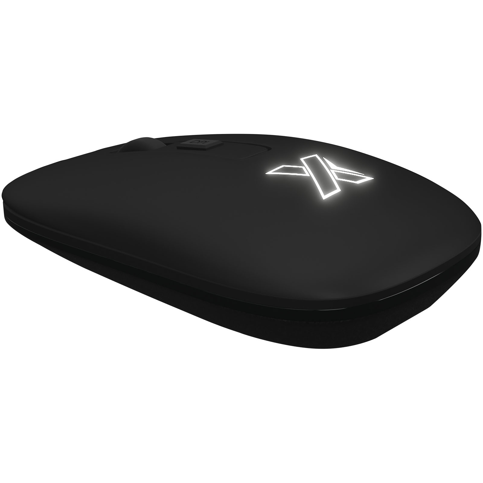 Mouse wireless ricaricabile con trattamento antibatterico e logo luminoso - Cusano Milanino