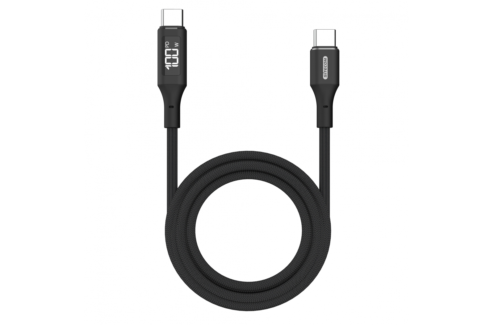 Cavo di alimentazione Sitecom CA-1005 da USB-C a USB-C con display LED - Rezzago