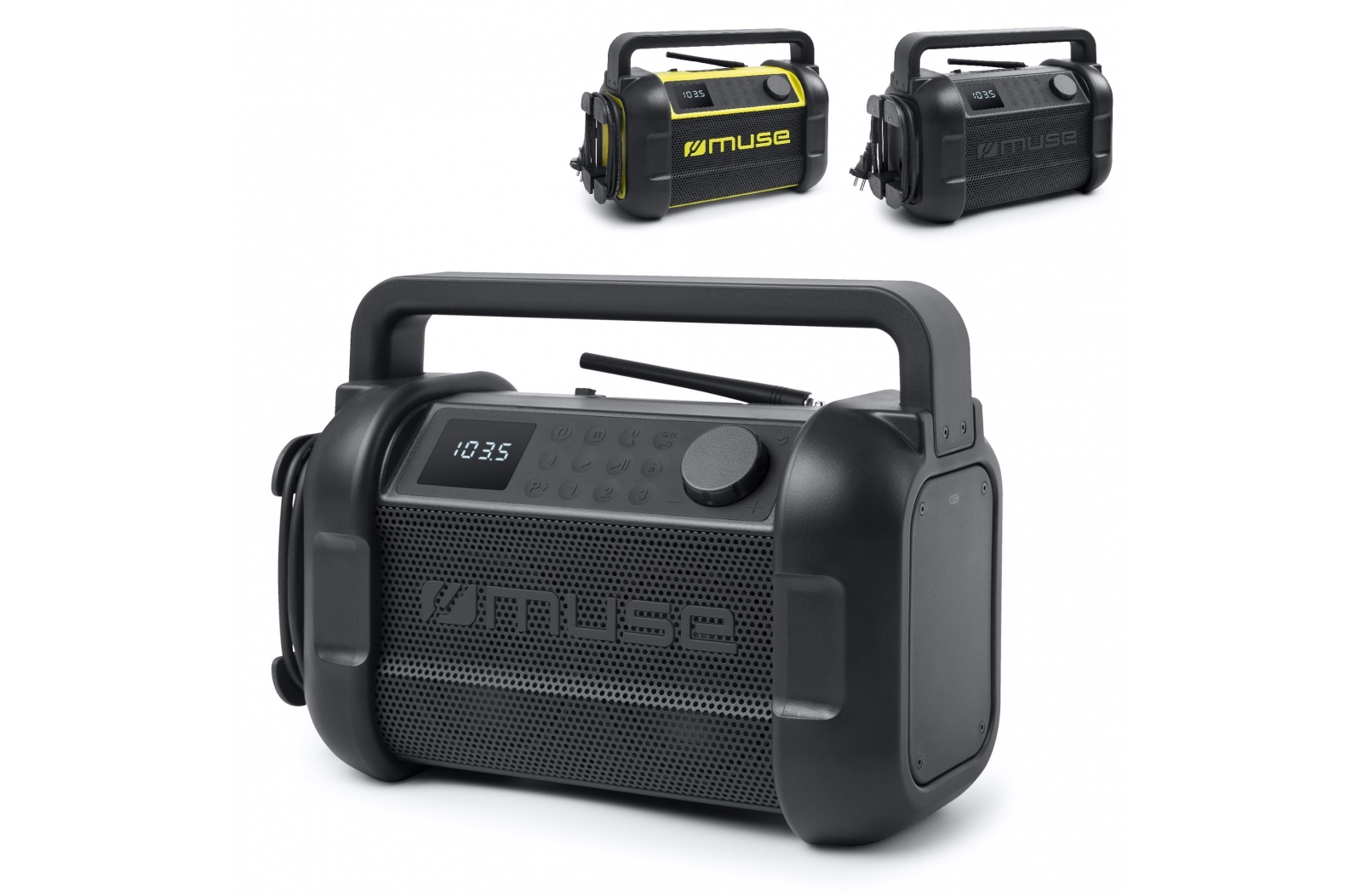 M-928 | Muse radio da lavoro con bluetooth 20W radio FM