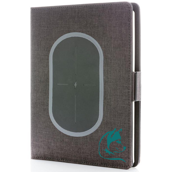 Copertina per notebook con pad di ricarica wireless - Otranto