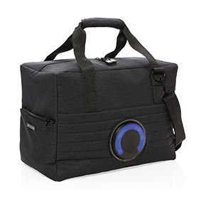 Borsa termica con altoparlante impermeabile wireless removibile e LED - Borgoratto Mormorolo