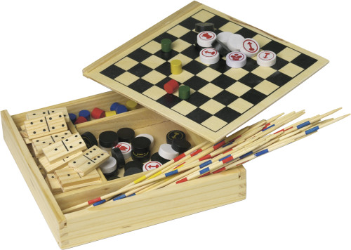 Set di giochi in legno 5-in-1 - Cividate Camuno