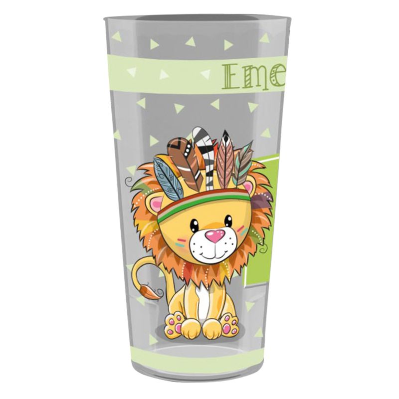 Tazza scuola personalizzata con nome 33 cl - Lion Sioux