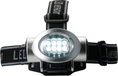 Luce frontale LED in ABS con cinturino regolabile - Lodrino