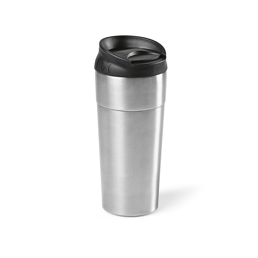 Tazza da Viaggio Riciclata Acciaio Inox 510 ml - Boffalora sopra Ticino