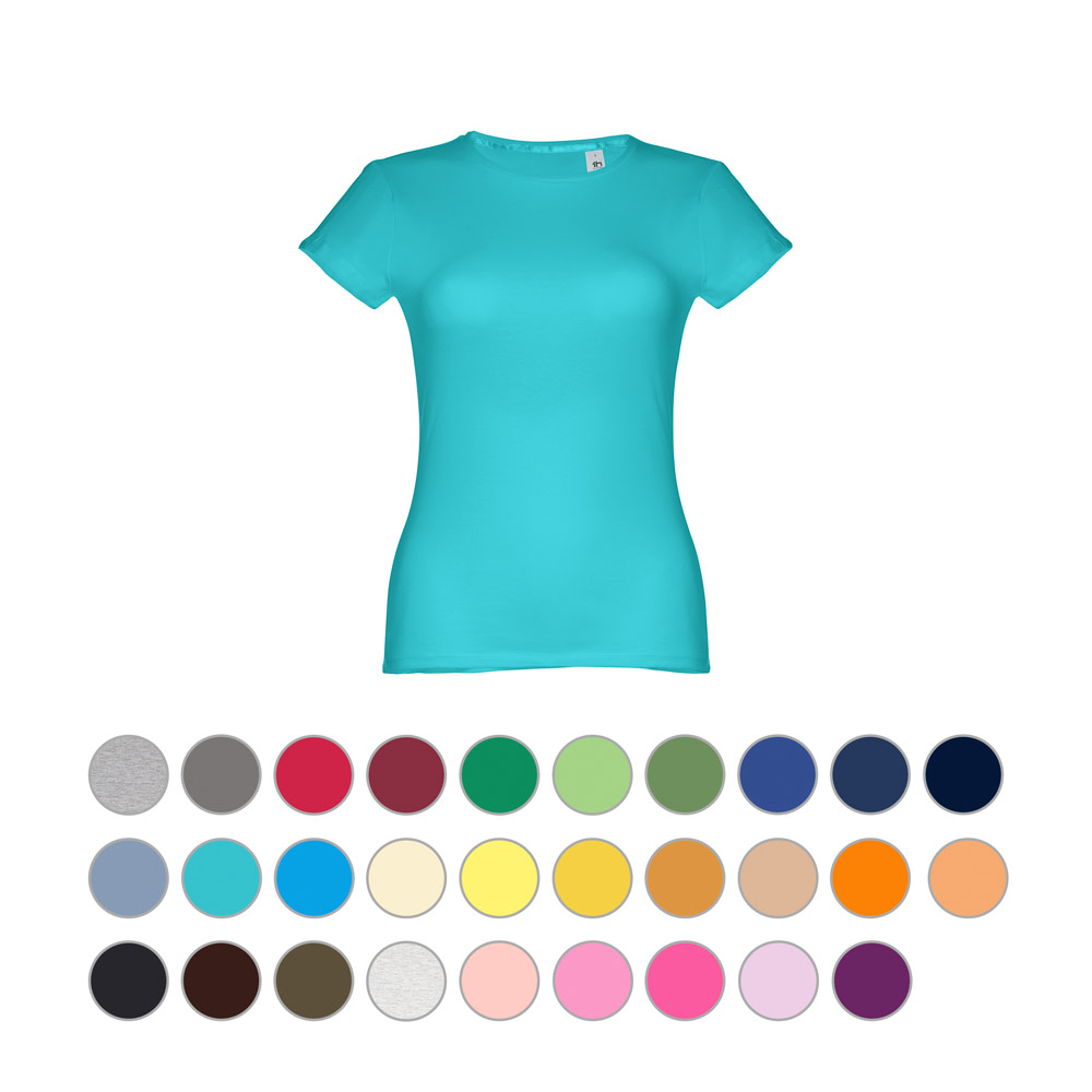 T-shirt aderente in cotone premium -