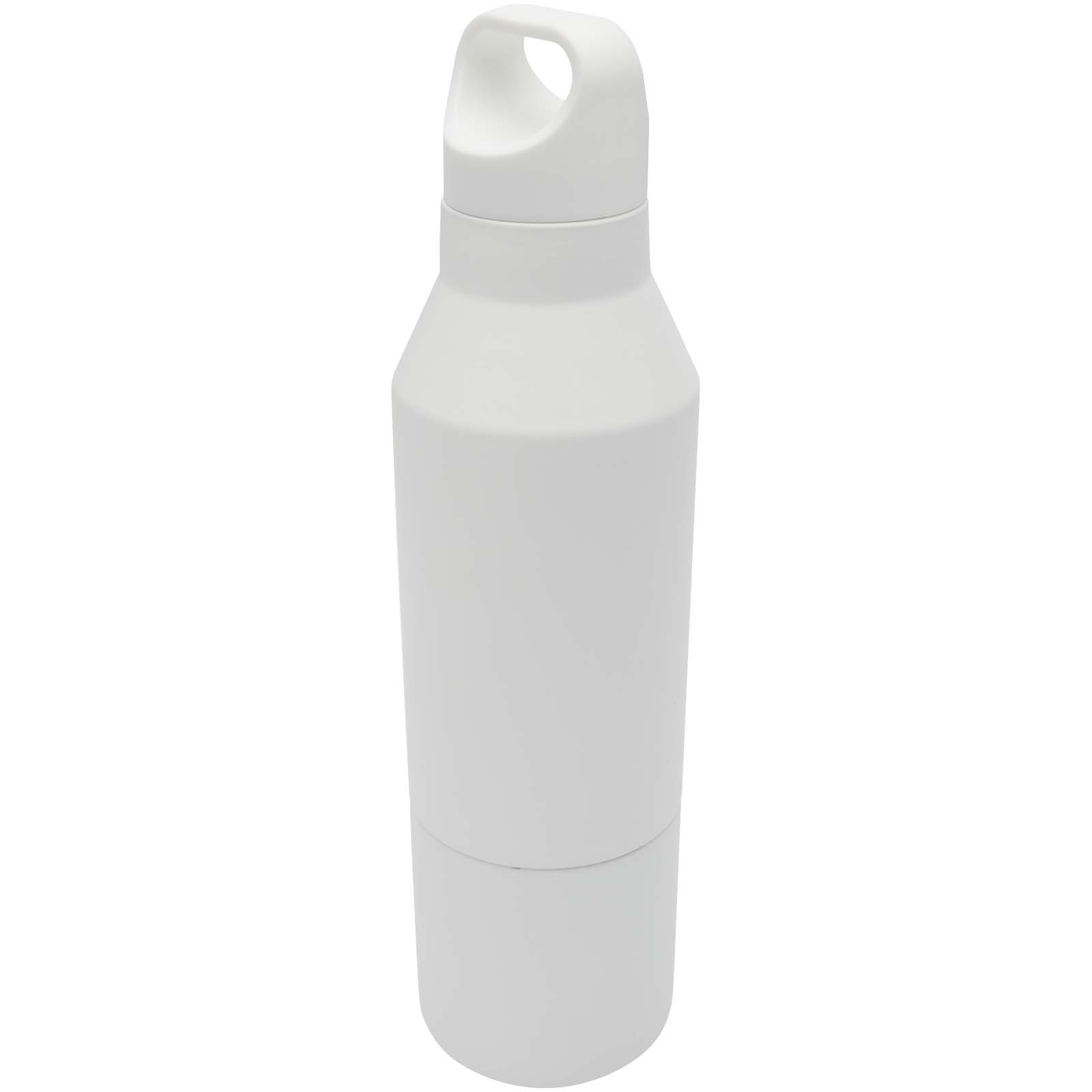 Bottiglia Termica Riciclata 600 ml con Tazza 300 ml - Montevarchi