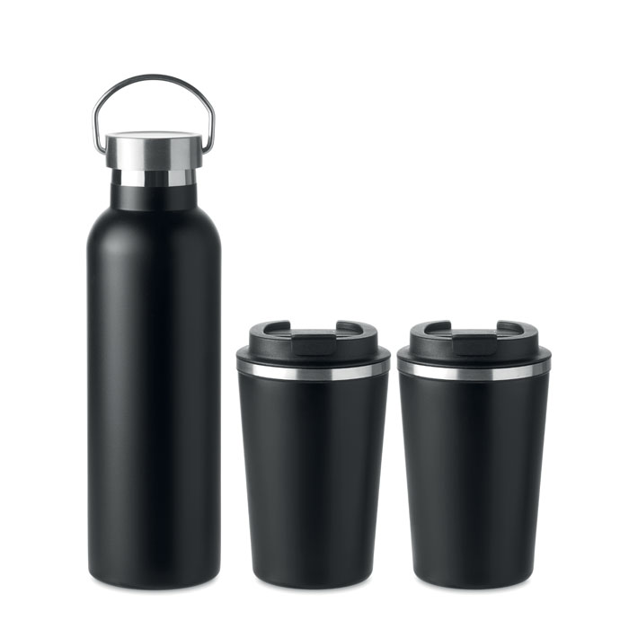 Set di Bottiglia e Tumbler a Doppia Parete in Acciaio Inossidabile 750ml - Ricengo