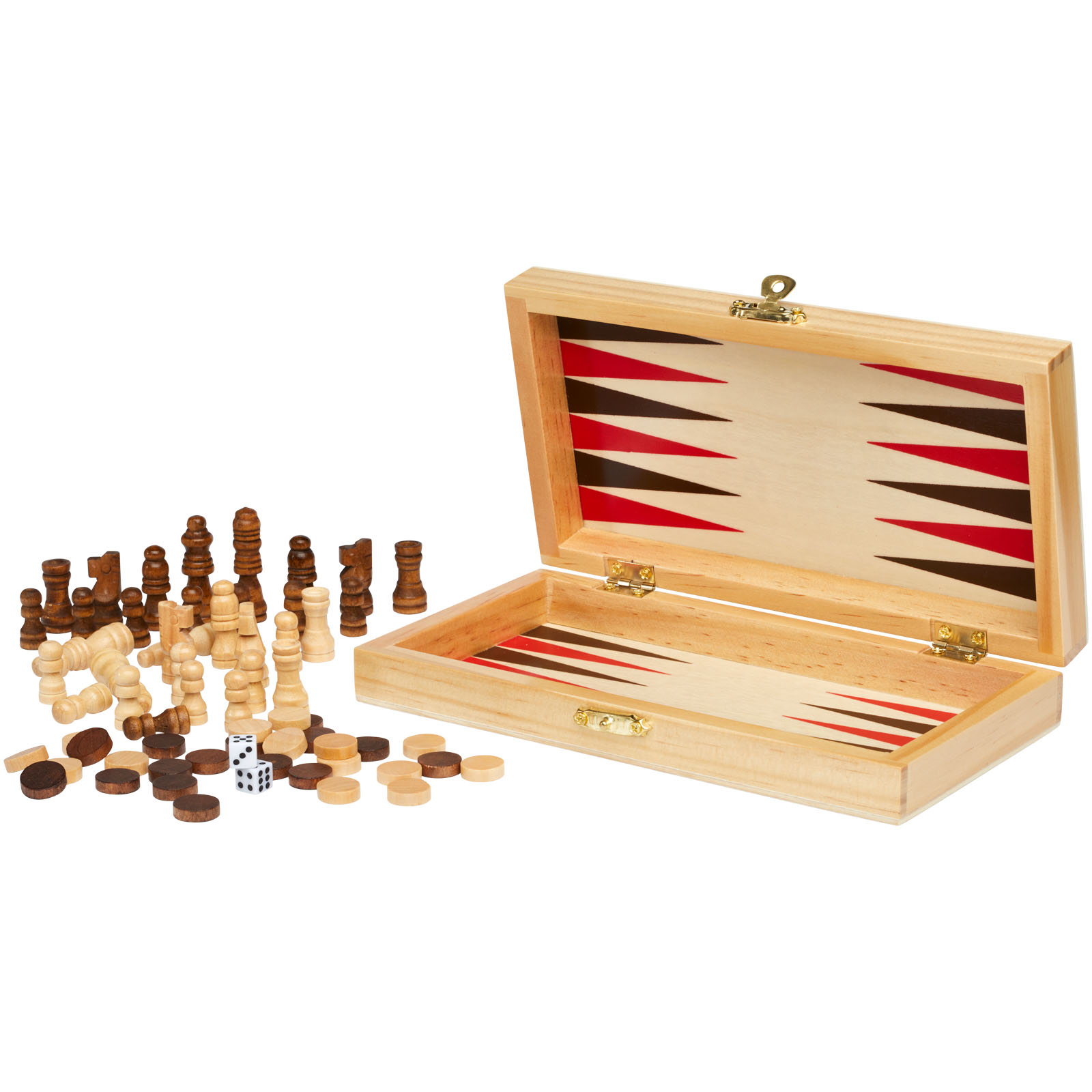 Set da gioco 3-in-1 in legno Mugo - Monteleone Sabino