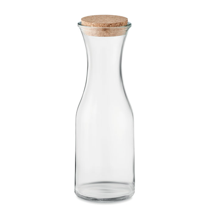 Carafe in vetro riciclato con coperchio di sughero - Campagnatico